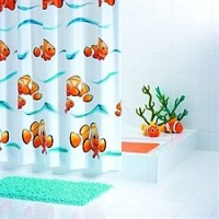 Shower Curtain & Tracks